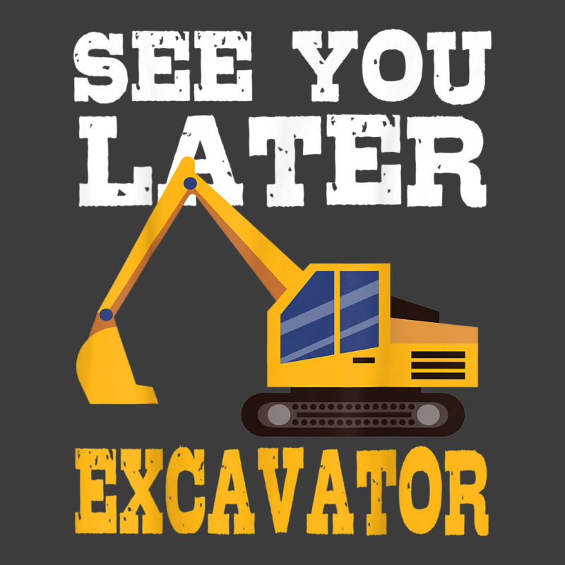 Funny Excavator  See You Later Excavator Toddler Kids Men's Polo Shirt | Artistshot