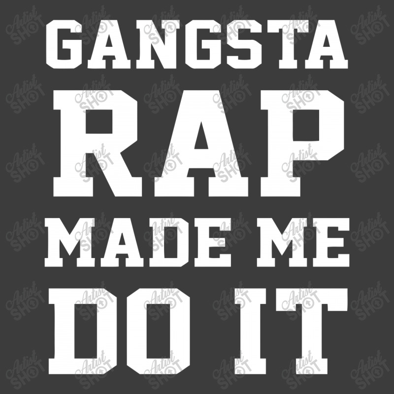 Gangsta Rap Made Me Do It Men's Polo Shirt | Artistshot