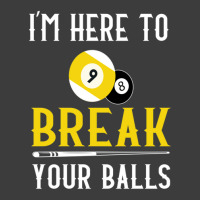 Funny Pool Billiards I'm Here To Break Your Balls Gift Men's Polo Shirt | Artistshot