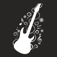 Guitar Music Rock Musical Instrument Ladies Fitted T-shirt | Artistshot