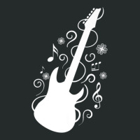 Guitar Music Rock Musical Instrument Women's Triblend Scoop T-shirt | Artistshot