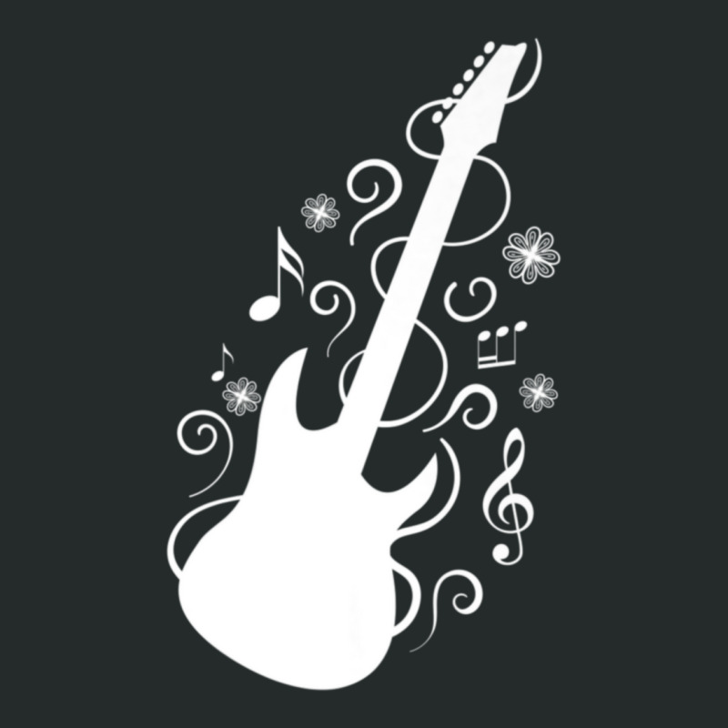 Guitar Music Rock Musical Instrument Women's Triblend Scoop T-shirt by KelliBrimner | Artistshot