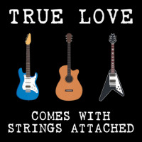 Guitar Player True Love Strings Attached Guitarist Musician Graphic T-shirt | Artistshot