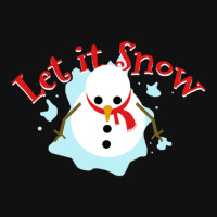 Let It Snow Winter Christmas Winter Snowman Graphic T-shirt | Artistshot