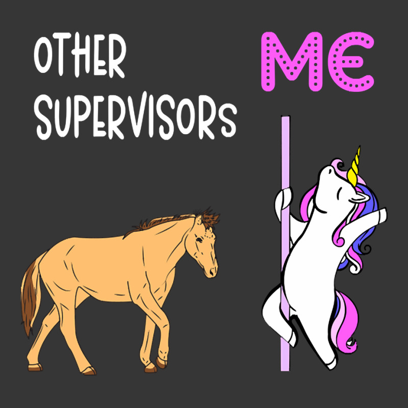 Supervisor - Unicorn & Horse Design Toddler Hoodie by poppyallen | Artistshot