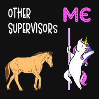 Supervisor - Unicorn & Horse Design Baby Beanies | Artistshot