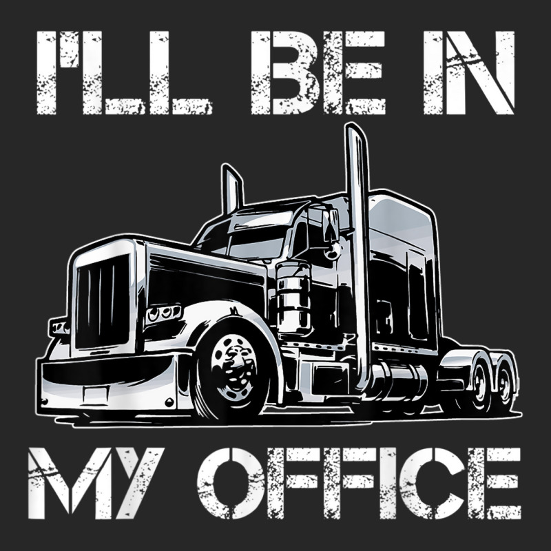 Funny I'll Be In My Office Costume Driver Trucker Gift Dad Men's T-shirt Pajama Set | Artistshot