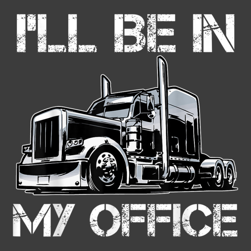 Funny I'll Be In My Office Costume Driver Trucker Gift Dad Men's Polo Shirt | Artistshot