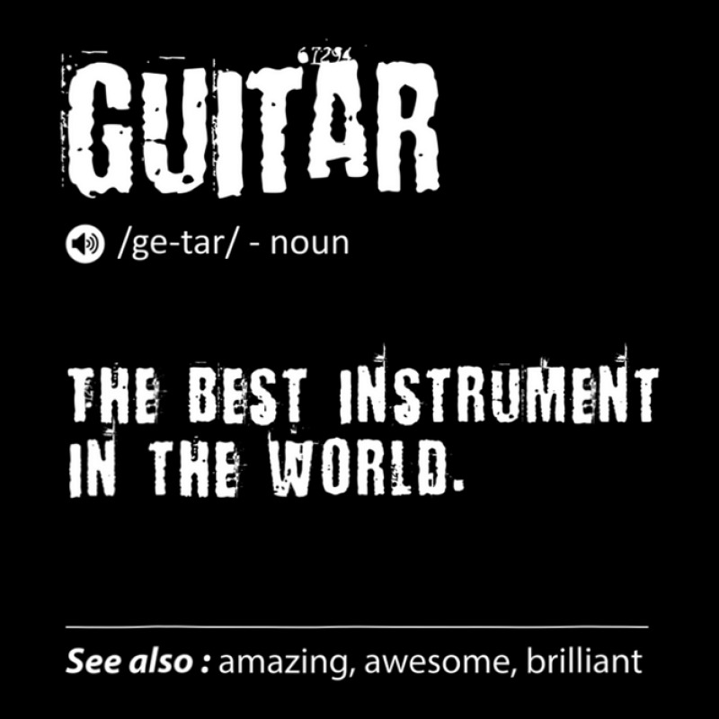 Guitar Definition The Best Instrument In The World Birthday Adjustable Cap by yosefasonrae | Artistshot