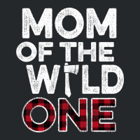 Mom Of The Wild One Lumberjack First Birthday Baby Shower Crewneck Sweatshirt | Artistshot