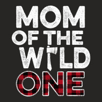 Mom Of The Wild One Lumberjack First Birthday Baby Shower Ladies Fitted T-shirt | Artistshot