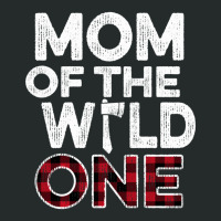 Mom Of The Wild One Lumberjack First Birthday Baby Shower Women's Triblend Scoop T-shirt | Artistshot