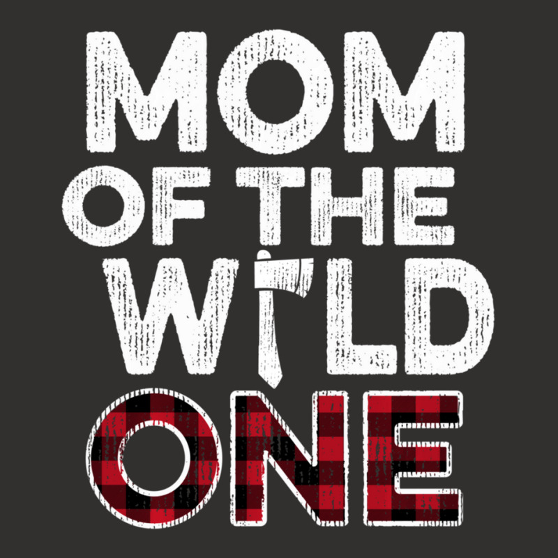 Mom Of The Wild One Lumberjack First Birthday Baby Shower Champion Hoodie by yumgaugeteuda | Artistshot