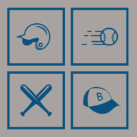 Baseball Stickers With Ball, Helmet, Cap And Bats Racerback Tank | Artistshot