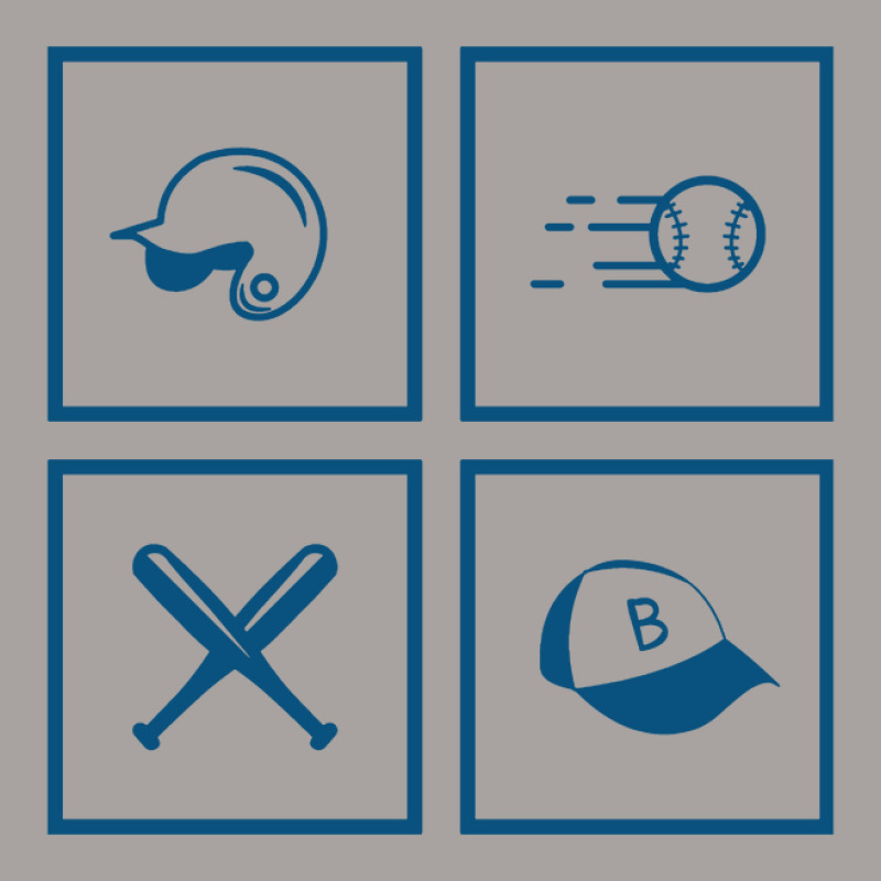 Baseball Stickers With Ball, Helmet, Cap And Bats Racerback Tank by Reginaisa | Artistshot