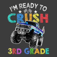 Funny I'm Ready To Crush 3rd Grade Monster Truck Back To Sch Men's Polo Shirt | Artistshot