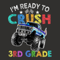 Funny I'm Ready To Crush 3rd Grade Monster Truck Back To Sch Champion Hoodie | Artistshot