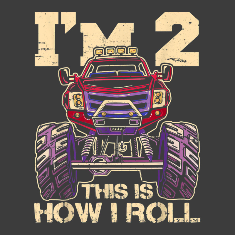 Funny Kids Monster Truck 2nd Birthday Party  Gift Men's Polo Shirt | Artistshot