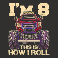 Funny Kids Monster Truck 8th Birthday Party  Gift Champion Hoodie | Artistshot