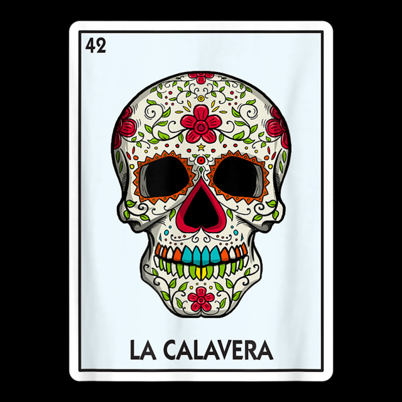 La Calavera Lottery Gift The Skull Card Mexican Lottery Baby Tee by StevenThomasHobert | Artistshot