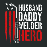 Proud Welding Husband Daddy Welder Hero Weld Father's Day Women's Triblend Scoop T-shirt | Artistshot