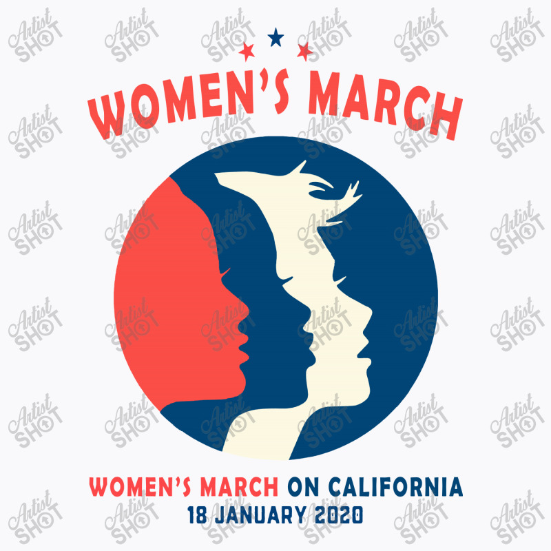 Women's March On California T-shirt | Artistshot