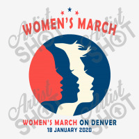 Women's March On Denver Baby Bibs | Artistshot