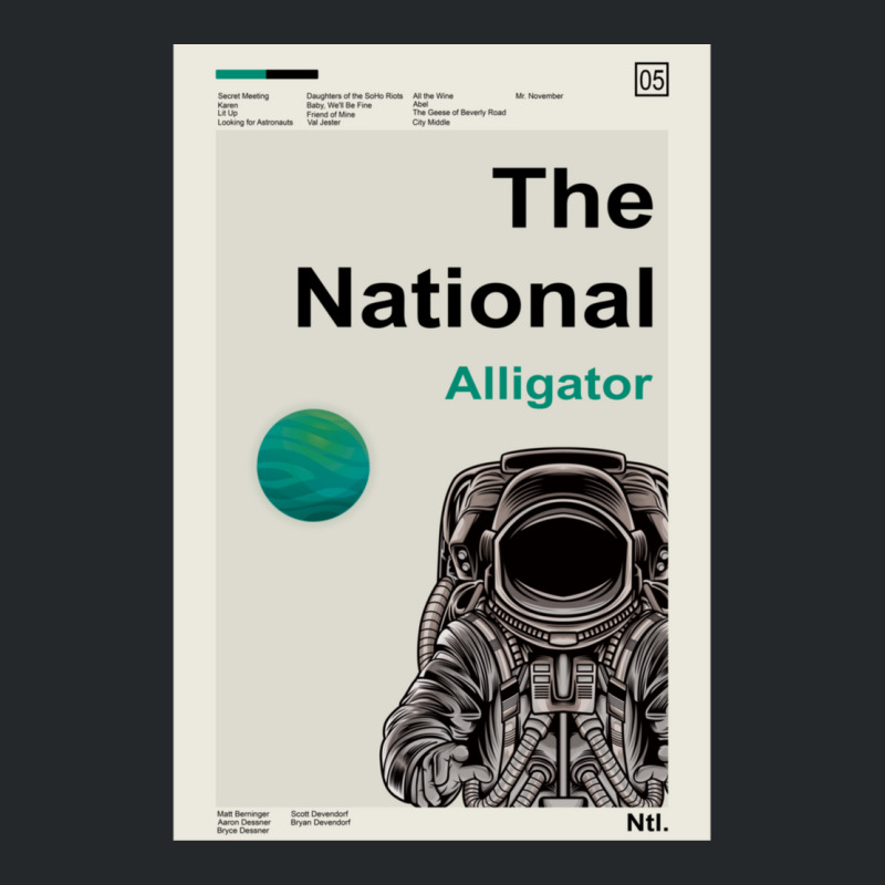 The National - Alligator Crewneck Sweatshirt by RonaldLagman | Artistshot