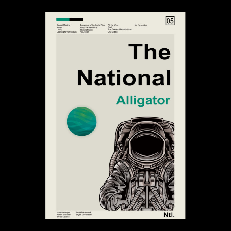 The National - Alligator Long Sleeve Shirts by RonaldLagman | Artistshot