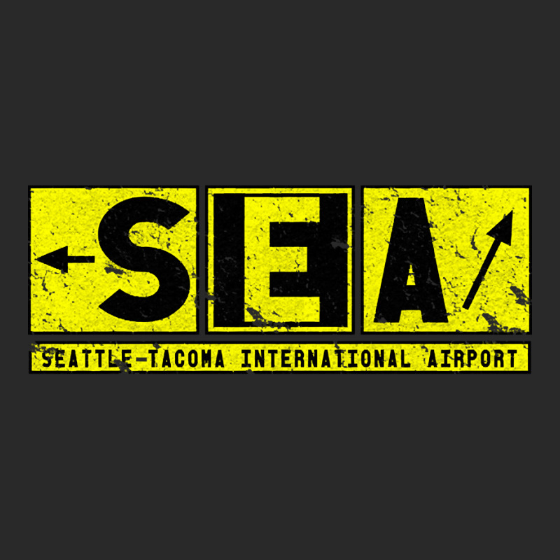 Sea Seatac Seattle Tacoma Airport Code Taxiway Sign Vintage Printed hat by Jerhogen528 | Artistshot