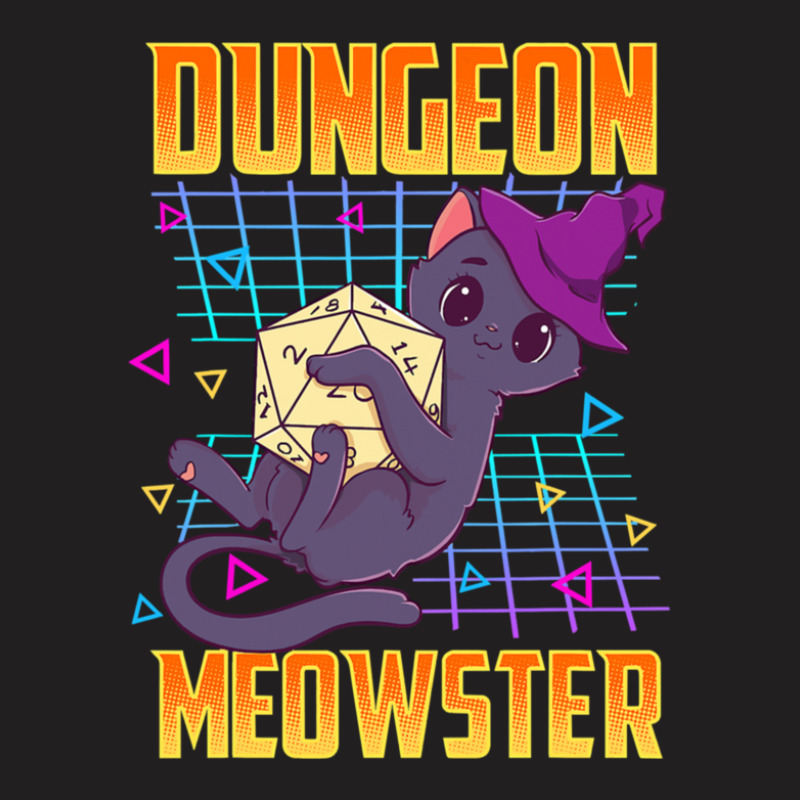 Dungeon Meowster Tabletop Gamer Silly T-shirt | Artistshot