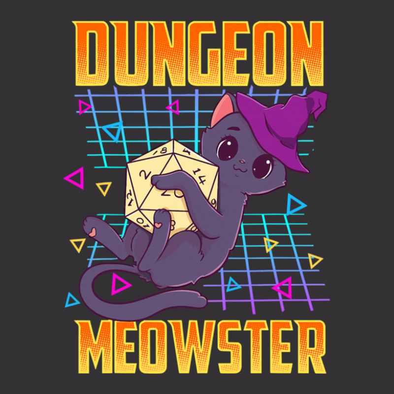 Dungeon Meowster Tabletop Gamer Silly Vintage Short | Artistshot