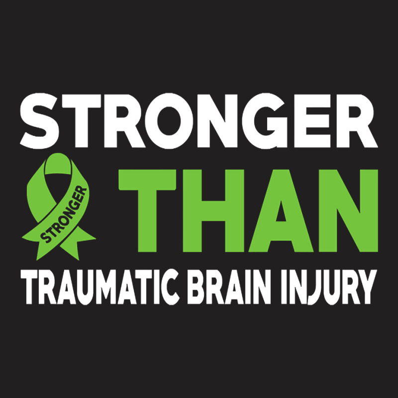 Stronger Than Traumatic Brain Injury Awareness Warrior T-shirt | Artistshot