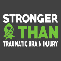 Stronger Than Traumatic Brain Injury Awareness Warrior Vintage T-shirt | Artistshot