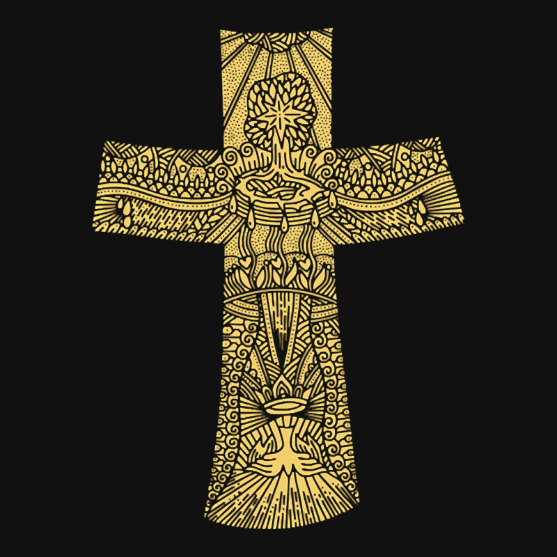 The Cross Of The Lord And Savior Jesus Christ.-35soo Oval Patch | Artistshot