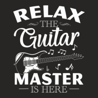 Relax The Guitar Master Is Here Ladies Fitted T-shirt | Artistshot