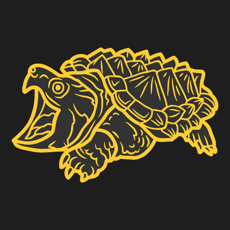 Alligator Snapping Turtle - Reptile - Wildlife - Japanese Style - Bitt Classic T-shirt | Artistshot