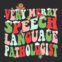 One Very Merry Speech Language Pathologist Slp Christmas T Sweatshirt Exclusive T-shirt | Artistshot