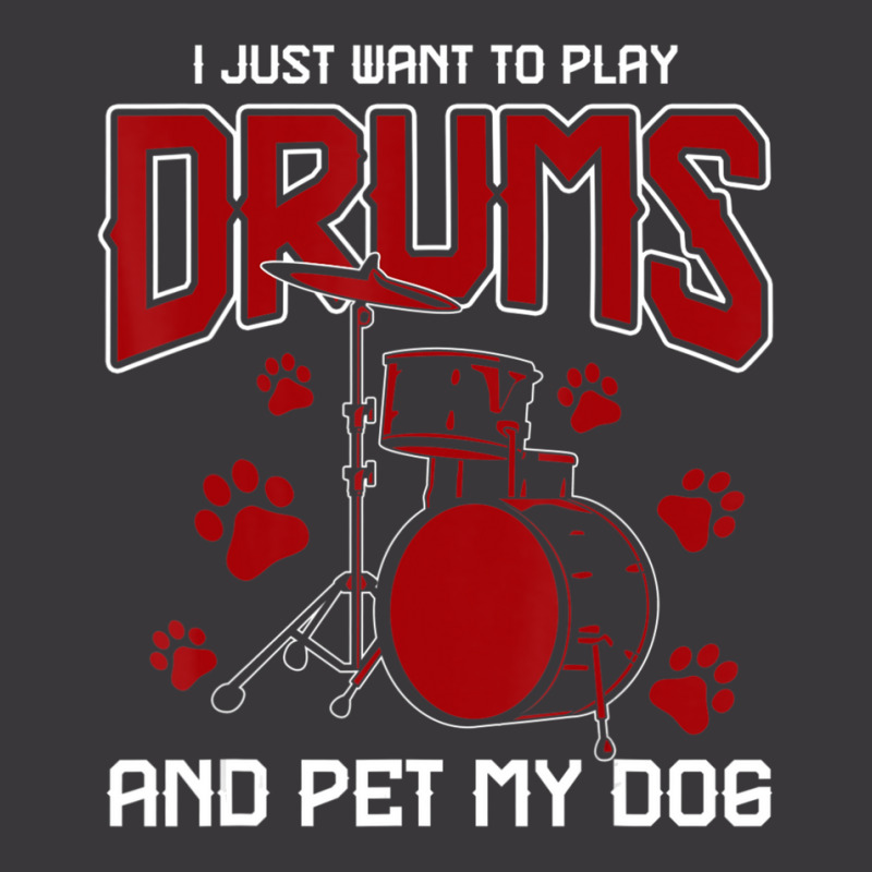 Pet Dog Drummer Drumsticks Gift Music Drums Ladies Curvy T-Shirt by yumgaugeteuda | Artistshot