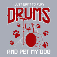 Pet Dog Drummer Drumsticks Gift Music Drums Tank Dress | Artistshot