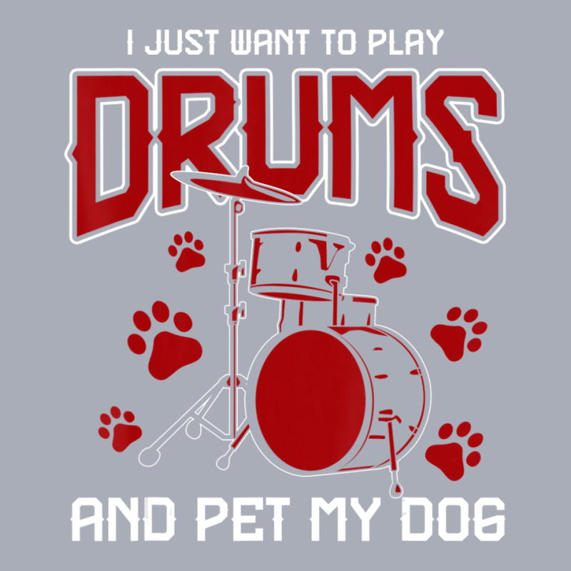 Pet Dog Drummer Drumsticks Gift Music Drums Tank Dress by yumgaugeteuda | Artistshot