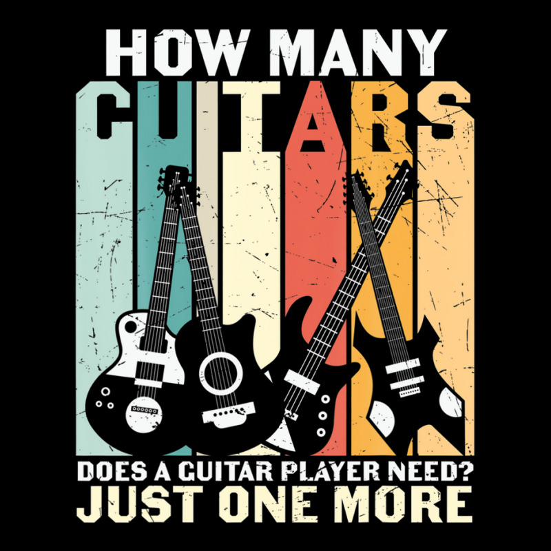 Retro How Many Guitar Just One More Guitarist Instrument Fan Pocket T-shirt | Artistshot