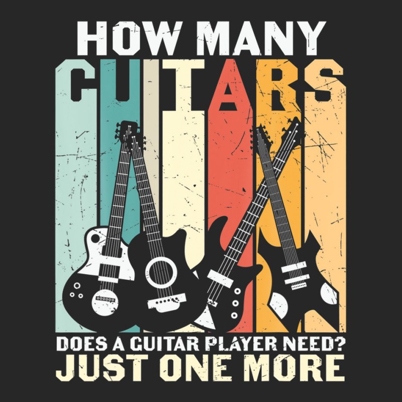 Retro How Many Guitar Just One More Guitarist Instrument Fan Men's T-shirt Pajama Set | Artistshot