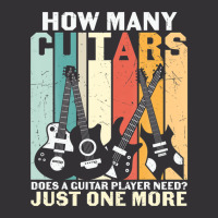 Retro How Many Guitar Just One More Guitarist Instrument Fan Vintage Hoodie And Short Set | Artistshot