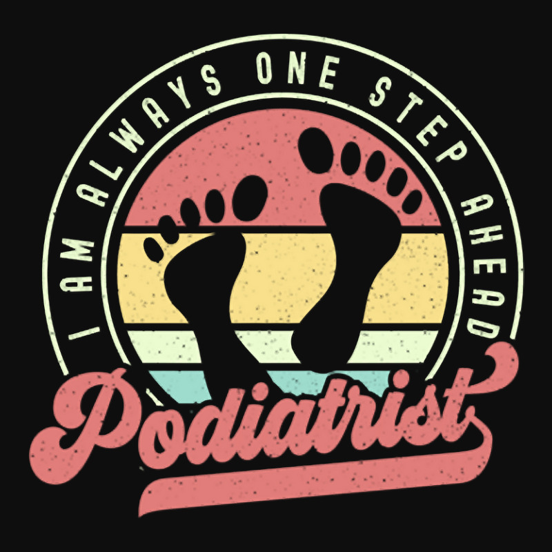 Retro Podiatrist I Am Always One Step Ahead Crop Top by bummercaught | Artistshot