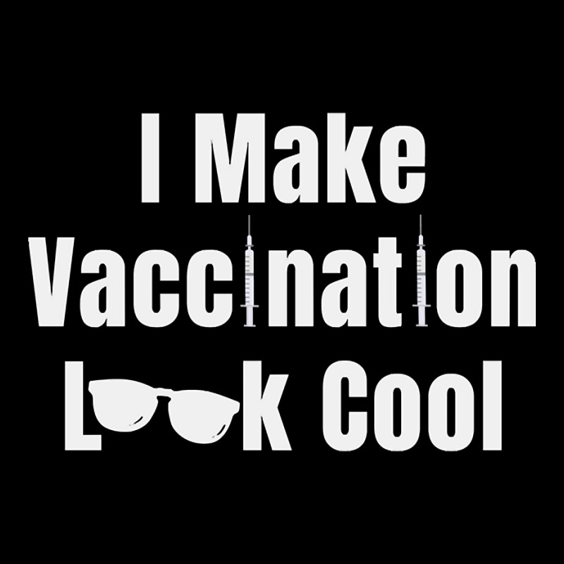 I Make Vaccination Look Cool Men's 3/4 Sleeve Pajama Set by greggjvandervor | Artistshot