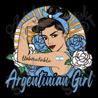 Argentina Girl Argentinian Mujer Argentine Flag V-neck Tee | Artistshot