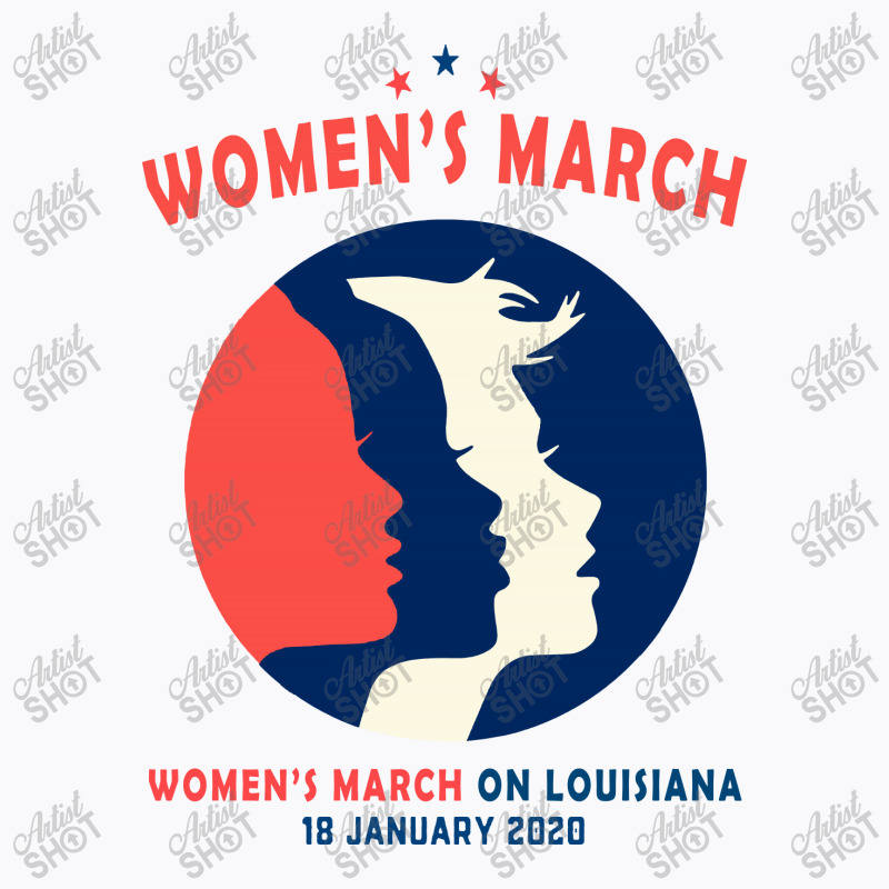 Women's March On Louisiana T-shirt | Artistshot