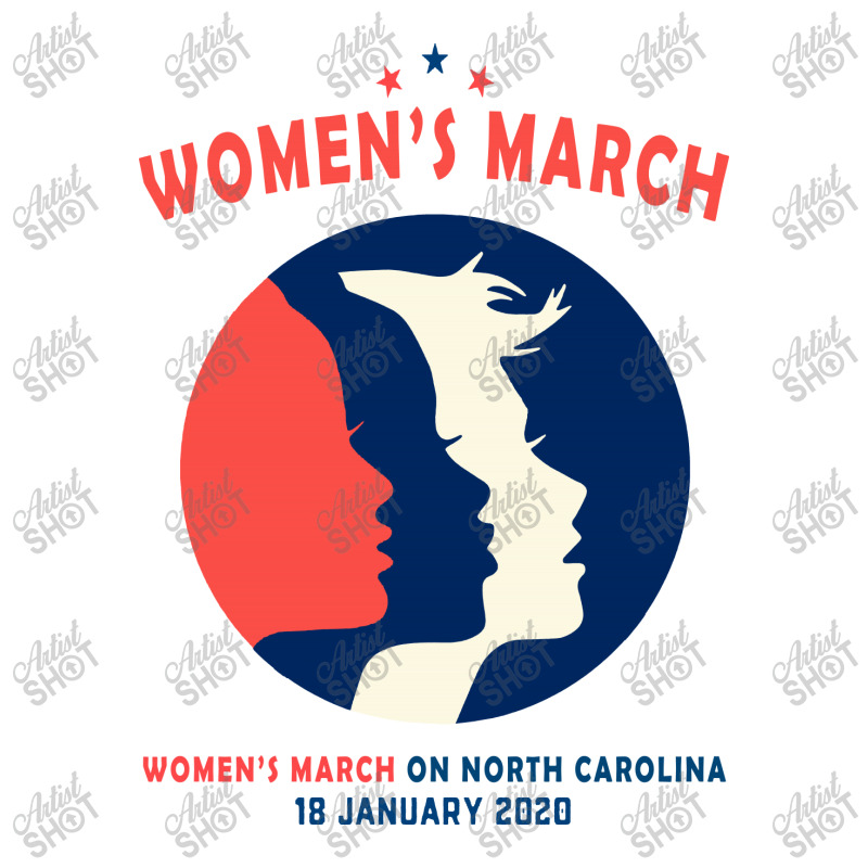 Women's March On North Carolina Crewneck Sweatshirt | Artistshot