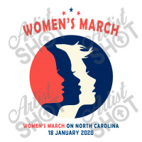 Women's March On North Carolina Zipper Hoodie | Artistshot